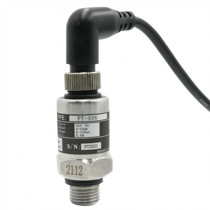 PT506 G1/4 IP68 24V Druckmessumformerkabel,Drucktransmitterstecker für Wasser,Gas und Hydraulik