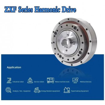 ZXF-Serie Harmonic-Drive-Getriebe,Übersetzungsverhältnis 31:1 bis 160:1, für Schrittmotor / Servomotoren, CNC-Roboterarme