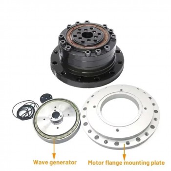 ZXS-Serie Harmonic-Drive-Getriebe,Schalen-Übersetzungsverhältnis 30:1 bis 160:1 , für Schrittmotor / Servomotoren