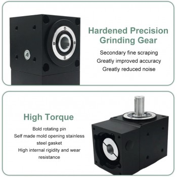 NEMA 17 Winkel-Kegelradgetriebe,2:1/3:1/5:1, 90°Winkel,5mm/8mm Eingang