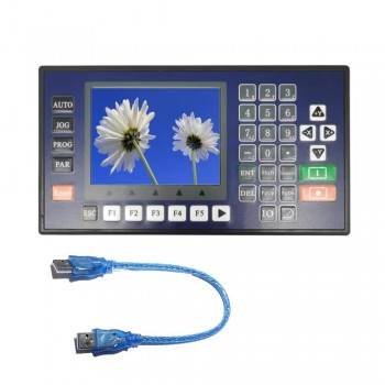 Programmierbarer Servomotor-/Schrittmotor-Controller mit 2/3/4-Achsen Drehzahlregelung CNC-Bewegungssteuerung