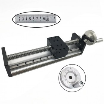 SXG5080 Manueller Linearführungs Schlitten mit Kugelgewindetrieb und Handrad
