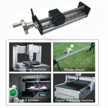 SXG5080 Manueller Linearführungs Schlitten mit Kugelgewindetrieb und Handrad