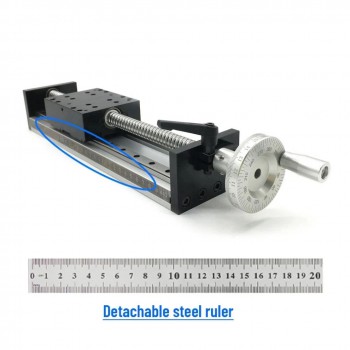 SXG5080 Manueller Linearführungs Schlitten mit Kugelgewindetrieb und Handrad