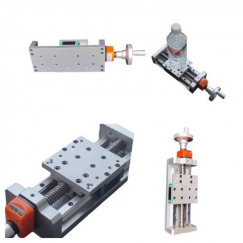 CNC-Linearführungs Schlitten mit Selbstsicherndem Digitaldisplay, Z-Positionierung und Trapezgewindetrieb