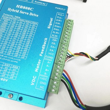 CNC-Lineartisch mit Kugelgewindetrieb und Doppelführung, 4,5–60 kg, Motorsatz