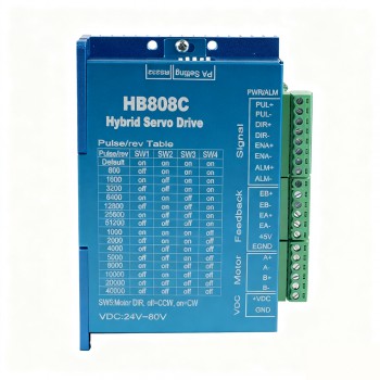 HB808C Zweiphasen Closed Loop Schrittmotortreiber 18–80V mit für NEMA 17/23/24 Motoren