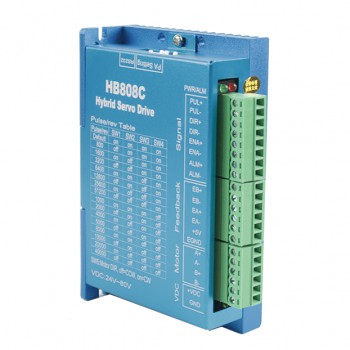 HB808C Zweiphasen Closed Loop Schrittmotortreiber 18–80V mit für NEMA 17/23/24 Motoren