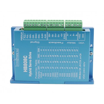 HB808C Zweiphasen Closed Loop Schrittmotortreiber 18–80V mit für NEMA 17/23/24 Motoren