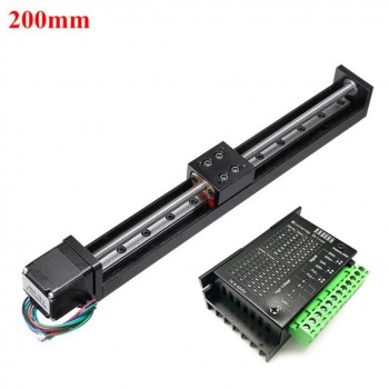 Mini CNC Motorisierte Lineartisch 0,07 Nm mit NEMA 11 Schrittmotor und Treibersatz TB6600 Kit