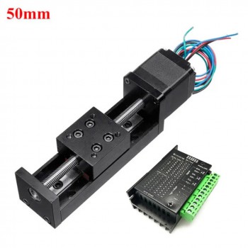 Mini CNC Motorisierte Lineartisch 0,07 Nm mit NEMA 11 Schrittmotor und Treibersatz TB6600 Kit