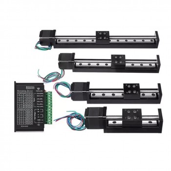 Motorisierte CNC-Trapezgewindeschlitten mit Nema 11 Schrittmotor