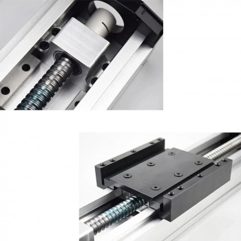 Mini-Kugelgewindeschlittenbausatz,Vollständig abgedichtet, Motorisierte Linearführungsmodul