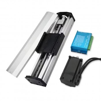 Vollständig Gekapselter,Wasserdichter Kugelgewindeschlitten CNC Motorisierte Linearführung, 40 mm Breite