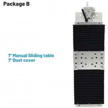 Manueller CNC-Schlitten mit Kugelgewindetrieb und Schwerlast-Kugelgewindetrieb (SBR-Führungsbühne, Traglast 180 kg)