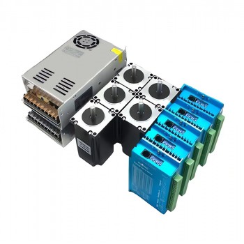 5-Achs CNC-Kit Nema 23 57 mm 3 Nm Closed-Loop-Schrittmotor, Treiber und Netzteil