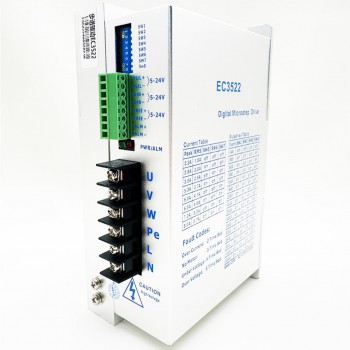 EC3522 Schrittmotortreiber 2,2–5A 110–220V AC für Nema 34 86 mm Dreiphasen Schrittmotoren