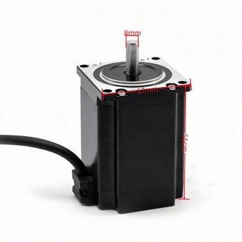 Nema 23 Schrittmotor 1,8°1,2 Nm 4 Drähte 3 A 2 Phasen für 3D-Drucker und CNC-Fräsen