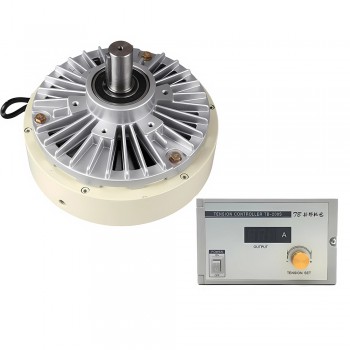 FZ-D Serie Magnetpulverbremse mit TBS-200A Manuellem Zugspannungsregler Kit 6–50Nm Einwelle