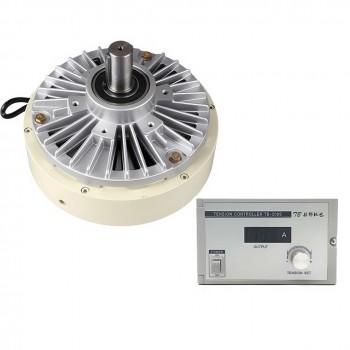 FZ-D Serie Magnetpulverbremse mit TB-200S Manuellem Zugspannungsregler Kit 6–50Nm Einwelle