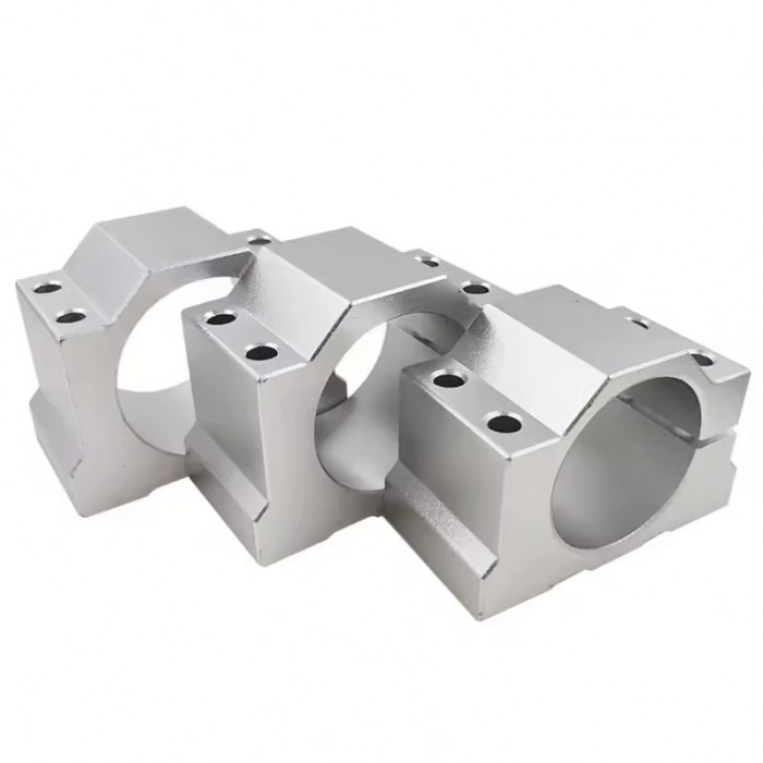 CNC Spindelhalter aus Aluminium Ø65/80/100/125mm für Motorspindeln CNC Spindelhalter aus Aluminium Ø65/80/100/125mm für Motorspindeln