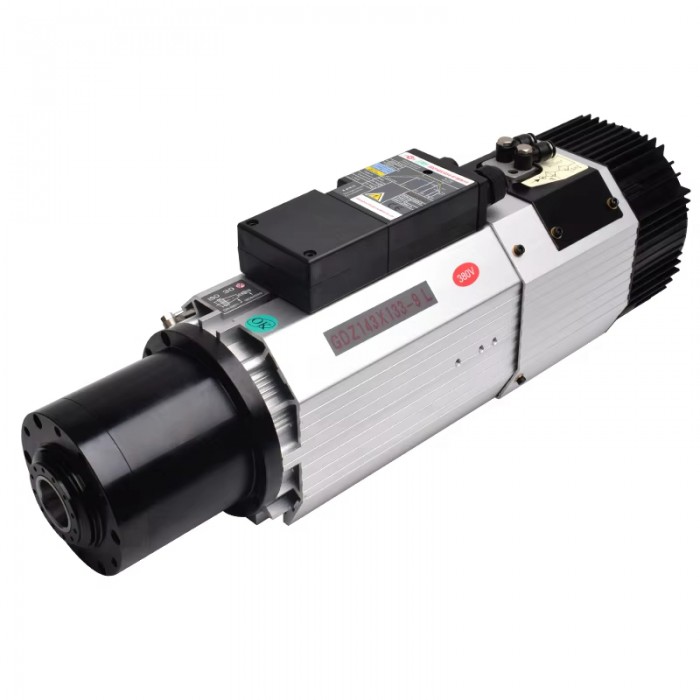 GDZ luftgekühlte ATC HF-Motorspindel 9kW Ø125mm BT30/ISO30 220V 30,8A / 380V 17,8A