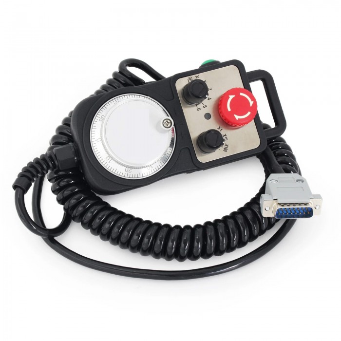 5 Achsen CNC MPG Handrad mit 15-poligem Stecker für DDCSV4.1 CNC Controller 5 Achsen CNC MPG Handrad mit 15-poligem Stecker für DDCSV4.1 CNC Controller