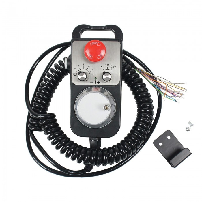 4/6 Achsen CNC MPG Handrad 100PPR mit Not-Aus für CNC Fräsmaschinen 4/6 Achsen CNC MPG Handrad 100PPR mit Not-Aus für CNC Fräsmaschinen