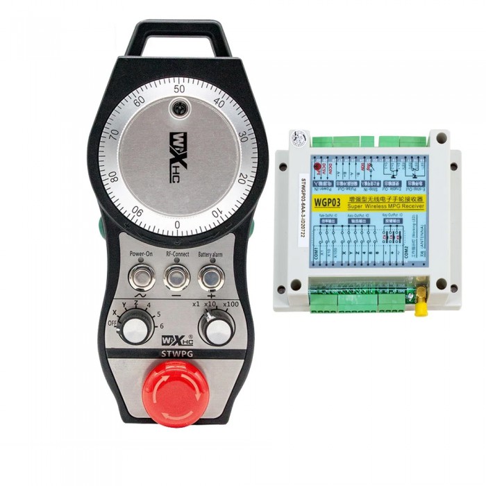 STWGP kabelloses 6 Achsen MPG Handrad mit Empfänger für CNC Maschinen