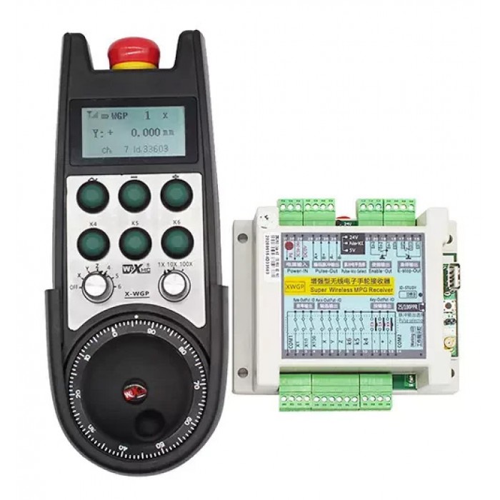 XWGP-ETS kabelloses elektronisches 6 Achsen CNC MPG Handrad