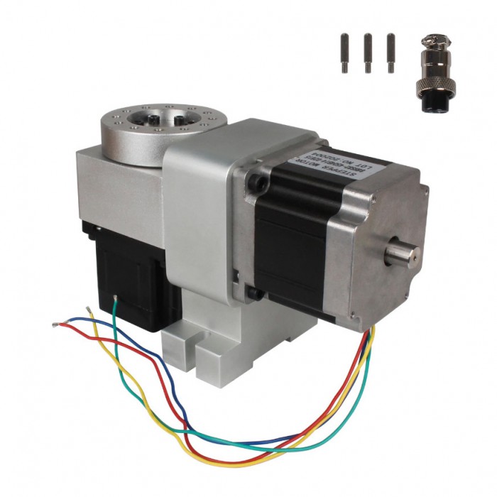 TRNC-A1-C1 CNC A/C Drehachse für die 4. und 5. Achse mit 50:1 Harmonic Drive Getriebe und Teilapparat TRNC-A1-C1 CNC A/C Drehachse für die 4. und 5. Achse mit 50:1 Harmonic Drive Getriebe und Teilapparat