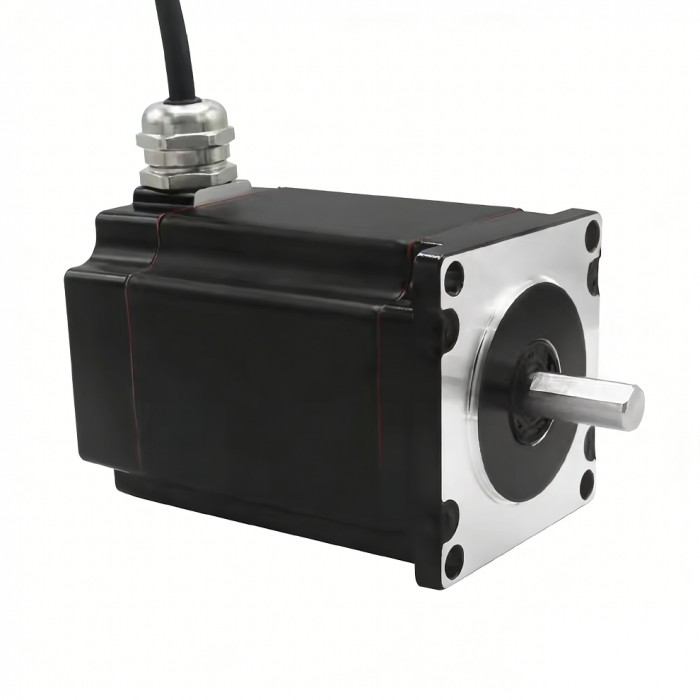 CASUN NEMA23 Hybrid Wasserdichter Schrittmotor IP67 2Nm 1,8° 2,85V 3A 2 Phasen