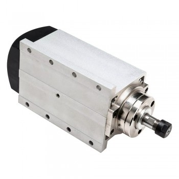 Handi luftgekühltes CNC HF-Spindel-Set 800W ER11 110V/220V 24000U/min in quadratischer Bauform mit Frequenzumrichter