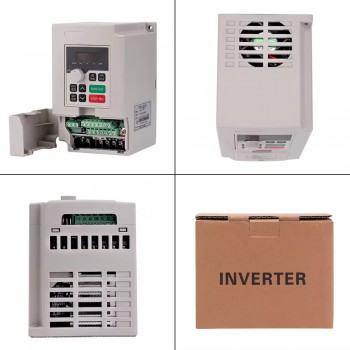 Frequenzumrichter 3,7kW 220V/380V zur Drehzahlregelung von CNC Spindeln