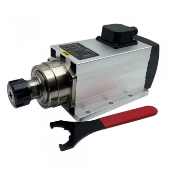 Luftgekühltes CNC HF-Spindel-Set 4,5kW ER32 220V/380V 24000U/min mit 5,5kW Frequenzumrichter für CNC Fräsmaschinen