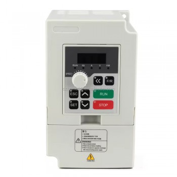 H100 Mini Frequenzumrichter 0,75kW 110V/220V/380V für dreiphasige CNC Spindeln