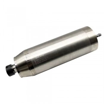 Wassergekühltes CNC HF-Spindel-Set 5,5kW 220V/380V mit 5,5kW Frequenzumrichter Ø125mm Spindelhalter und ER32 Spannzangen