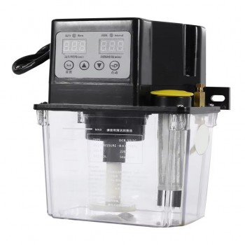 Automatische elektromagnetische CNC Zentralschmierpumpe 220V mit 1l/2l Ölbehälter ohne Manometer