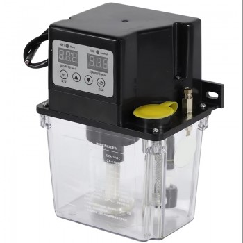 Automatische elektromagnetische CNC Zentralschmierpumpe 220V mit 1l/2l Ölbehälter ohne Manometer