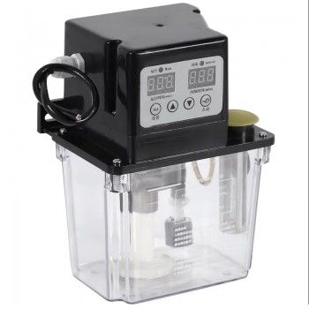 Automatische elektromagnetische CNC Zentralschmierpumpe 220V mit 1l/2l Ölbehälter ohne Manometer