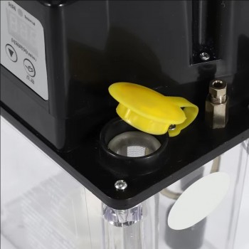 Automatische elektromagnetische CNC Zentralschmierpumpe 220V mit 1l/2l Ölbehälter ohne Manometer