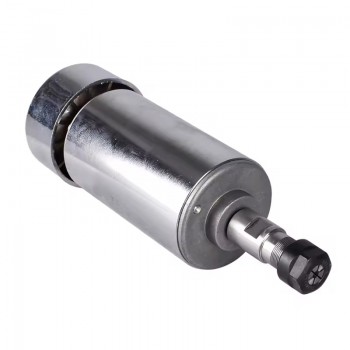 Luftgekühlter CNC Spindelmotor 300W Ø52mm 48VDC ER11/ER16 12000U/min für Leiterplattenfräsen und Holzgravur