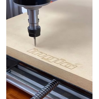 Luftgekühlter CNC Spindelmotor 300W Ø52mm 48VDC ER11/ER16 12000U/min für Leiterplattenfräsen und Holzgravur