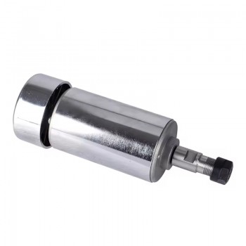 Luftgekühlter CNC Spindelmotor 300W Ø52mm 48VDC ER11/ER16 12000U/min für Leiterplattenfräsen und Holzgravur