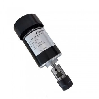 Luftgekühlter CNC Spindelmotor 200W 12–24VDC Ø52×150mm ER11/ER16 10000U/min für kleine Graviermaschinen