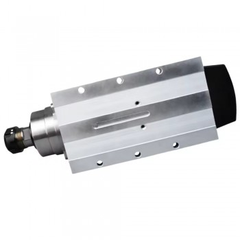 Luftgekühlte CNC HF-Spindel 6kW ER32 220V/380V 18000U/min für CNC Holzfräsmaschinen