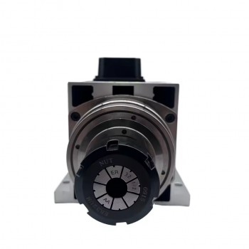 Luftgekühlte CNC HF-Spindel 4,5kW ER32 18000/24000U/min 220V/380V in quadratischer Bauform