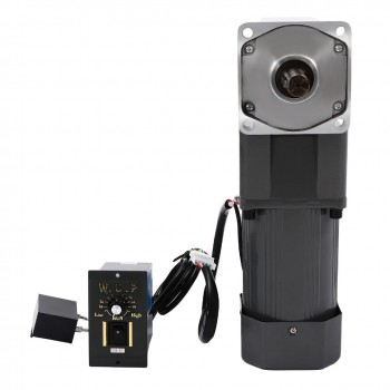 WUP AC Induktionsgetriebemotor 200W Übersetzung 30:1 36Nm reversierbar mit Drehzahlregler