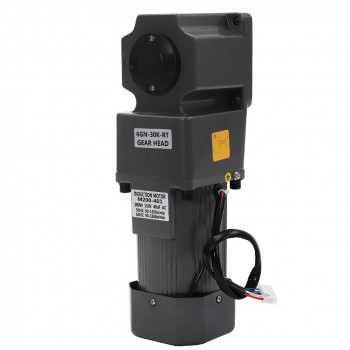 WUP AC Induktionsgetriebemotor 200W Übersetzung 30:1 36Nm reversierbar mit Drehzahlregler
