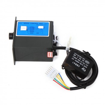 WUP AC Induktionsgetriebemotor 60W Übersetzung 10:1 3,8Nm 135U/min reversierbar mit Drehzahlregler